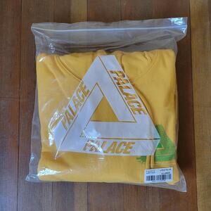 PALACE SKATEBOARDS Surkit Hoodie Hooded Sweatshirt Citrus Yellow XL Y2k Skater